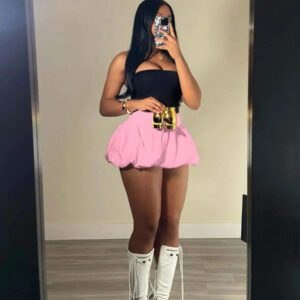 SHEIN Short casual minimaliste de couleur unie pour femme