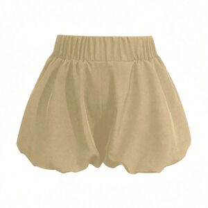SHEIN Short casual minimaliste de couleur unie pour femme