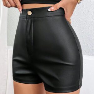 Firerie Shorts simples de unicolore pour femmes pour un usage quotidien