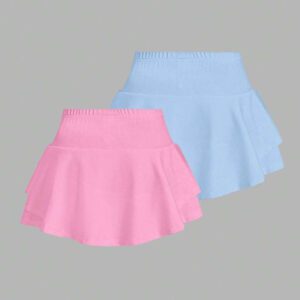 Gooodcoin EZwear Short en couleur unie décontracté pour femmes, été