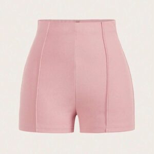 Athîral Short unicolore taille haute