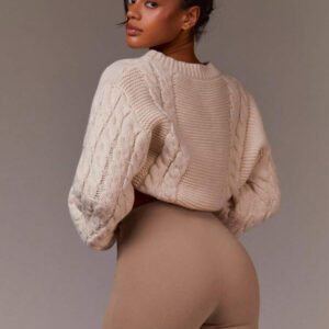 Athîral Short unicolore taille haute