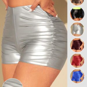 Gooodcoin SXY Short unicolore à ruché en PU