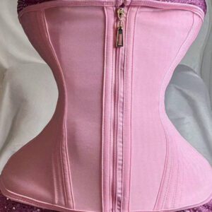 1 pièce Gaine de fitness pour femmes, ceinture de maintien de la taille noire, bande de compression pour la taille et les hanches, gaine de taille post-partum, design minimaliste, tissu en maille respirant