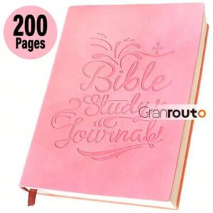 Granrouto Journal d'étude - Méthode S.O.A.P Fournitures d'étude Cahier de notes d'église Journal de dévotion quotidien Journal de prière Prise de notes et kit de journalisation Cadeaux de foi pour hommes et femmes