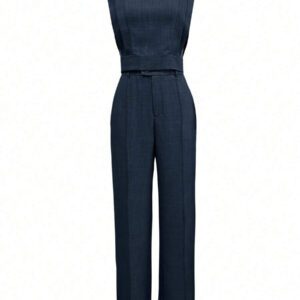 INAWLY Ensemble 2 pièces femme, débardeur et pantalon unicolore, tenue casual printemps/été