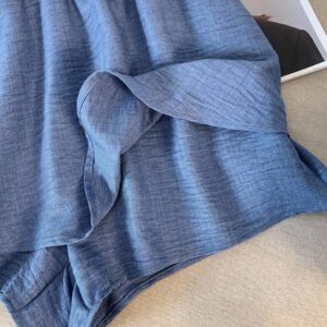 GlowEve 2 pièces/Set Top sans bretelles asymétrique volonté élégant et pantalon pour femmes