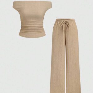 Sweetra Ensemble deux pièces pour femme pour le port quotidien