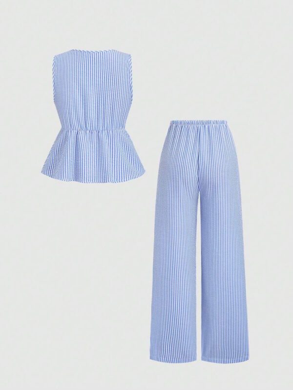 Sweetra Tenue deux pièces pour femmes pour le port quotidien – Image 25