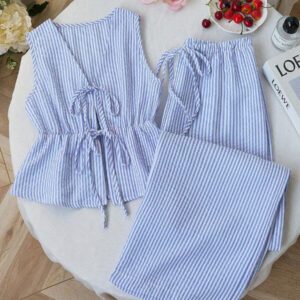 Sweetra Tenue deux pièces pour femmes pour le port quotidien