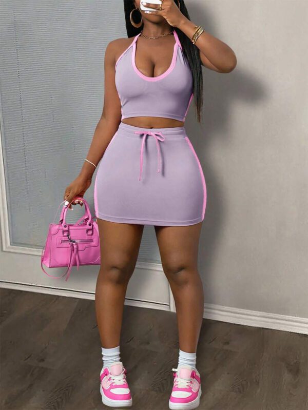 Slaydiva Ensemble de deux pièces pour femme pour un port quotidien – Image 18