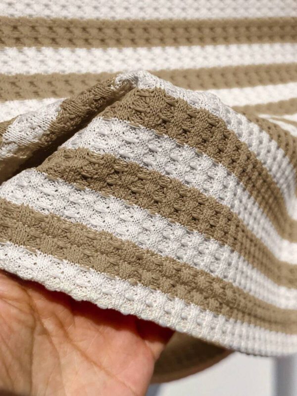Comfortcana Ensemble 2 pièces débardeur et short rayés noir et blanc, décontracté pour l'été – Image 28