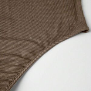 Chiquease 2 pièces/set Femmes combinaison décontractée à manches longues col rond de couleur unie et pantalon
