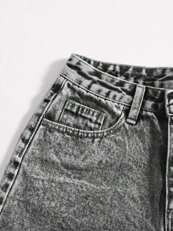 SHEIN EZwear Short en jean effiloché pour femme, pour l'été – Image 21