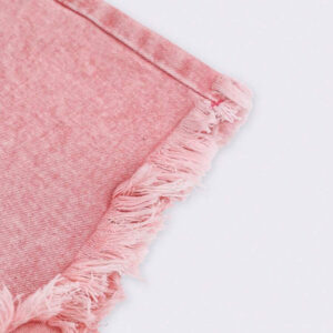 SHEIN EZwear Short en jean effiloché pour femme, pour l'été