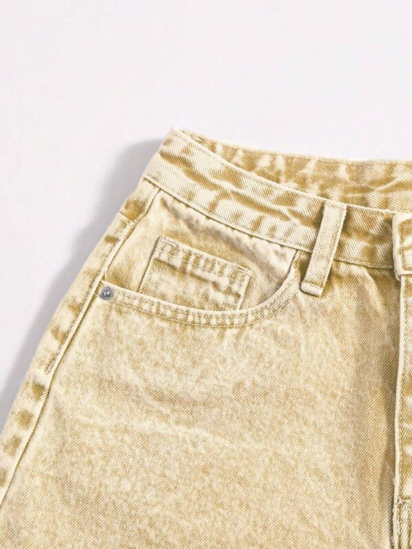 SHEIN EZwear Short en jean effiloché pour femme, pour l'été – Image 43