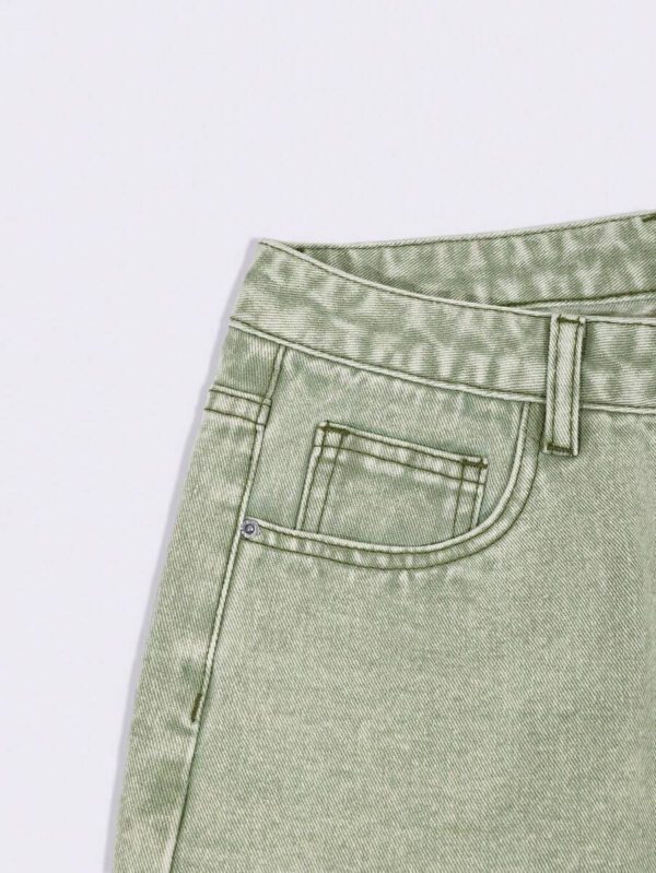 SHEIN EZwear Short en jean effiloché pour femme, pour l'été – Image 47