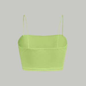 SHEIN MOD Débardeur court ajusté de couleur unie pour femme