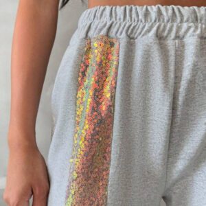 RueChic Pantalon de jogging décontracté à taille élastique et poches, vêtements de détente pour tous les jours pour femmes
