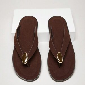 SHUZIA Sandales plates d'été confortables et quotidiennes, mignonnes, pour les vacances, style casual