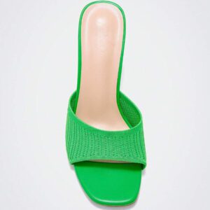 CUCCOO BASICS Chaussures femme sandales à talons pyramides minimalistes, sandales d'été élégantes à talon pour la remise des diplômes, le bal de promo, les vacances, les soldes d'été, la rentrée scolaire, les étudiantes, Noël, le Nouvel An