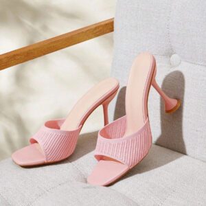 CUCCOO BASICS Chaussures femme sandales à talons pyramides minimalistes, sandales d'été élégantes à talon pour la remise des diplômes, le bal de promo, les vacances, les soldes d'été, la rentrée scolaire, les étudiantes, Noël, le Nouvel An