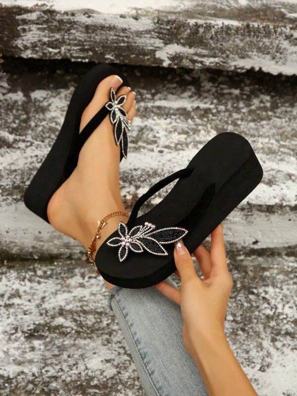 Nouvelles sandales à la mode pour femmes avec talons compensés épais – Image 15