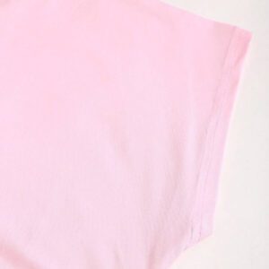 Sweetra T-shirt femme à manches courtes, col asymétrique à volant, couleur unie, été