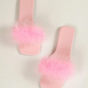 Sandales plates à bout carré pour femmes, sandales à bretelles de mode avec enfiler, sexy à porter avec des robes, printemps/été