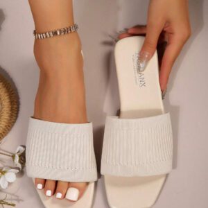 Sandales marron pour femmes, tongs décontractées à la mode pour la plage, polyvalentes pour l'été
