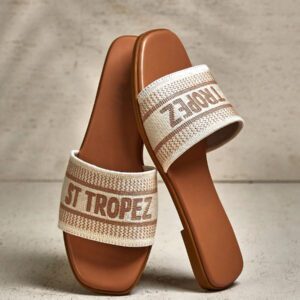 SHUZIA Sandales Plates Pour Femmes