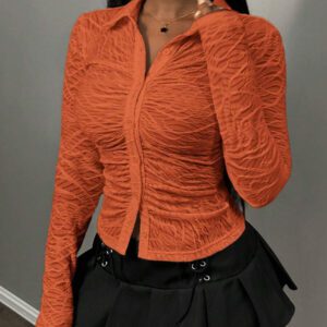 Slaydiva T-shirt blanc à col ouvert polyvalent, décontracté, tout-aller pour femmes au printemps/été, convient pour le port quotidien, les vacances, les croisières, la plage, les bains de soleil, les déplacements