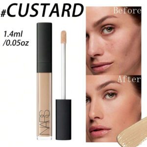 Nars Correcteur crémeux radieux format voyage 1,4 ml/0,05 oz Custard M1 - Moyen avec sous-tons neutres