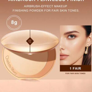 Charlotte Tilbury Charlotte Tilbury Poudre de finition sans défaut Airbrush, Micro-poudres perfectionnant le teint 1 - 0,28 oz/8g (Les anciennes et nouvelles versions sont expédiées de manière aléatoire)
