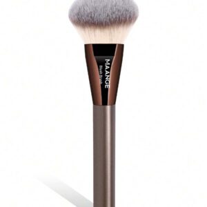 MAANGE 1 pièce Pinceau de blush facial professionnel, pinceau de maquillage avec fibre douce pour un transport facile, pinceau pour le voyage, cadeau pour les femmes et les filles
