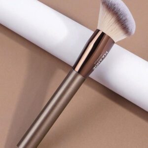 MAANGE 1 pièce Pinceau de blush facial professionnel, pinceau de maquillage avec fibre douce pour un transport facile, pinceau pour le voyage, cadeau pour les femmes et les filles