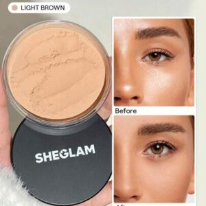 SHEGLAM Poudre Fixatrice Baked Glow-Brun Clair Poudre Fixatrice Libre Anti-Graisse Translucide Pore-Less Flawless Lisse Les Ridules Poudre éClatante Poudre D'Hiver De NoëL Remise De DiplôMe Anniversaire Vacances Haut ÉTé Automne Y2K ÉLéGant Mode Femmes Marque Maquillage CosméTique Beauté Visage FêTe Plage Voyage Camping Plein Air ÉCole Campus Excursion Festivals DéCoration Cadeau PréSent Rose Fille Cosplay Jeux Meilleur Couleur Charme Ambiance