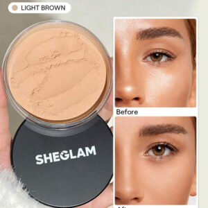 SHEGLAM Poudre Fixatrice Baked Glow-Brun Clair Poudre Fixatrice Libre Anti-Graisse Translucide Pore-Less Flawless Lisse Les Ridules Poudre éClatante Poudre D'Hiver De NoëL Remise De DiplôMe Anniversaire Vacances Haut ÉTé Automne Y2K ÉLéGant Mode Femmes Marque Maquillage CosméTique Beauté Visage FêTe Plage Voyage Camping Plein Air ÉCole Campus Excursion Festivals DéCoration Cadeau PréSent Rose Fille Cosplay Jeux Meilleur Couleur Charme Ambiance