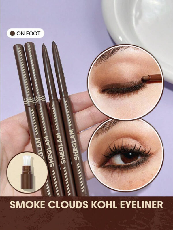 SHEGLAM Smoke Clouds Kohl Crayon Pour Les Yeux-Jet Set Remise De DiplôMe Anniversaire Vacances Haut ÉTé Automne Y2K ÉLéGant Mode Femmes Marque Maquillage CosméTique Beauté Visage FêTe Plage Voyage Camping Plein Air ÉCole Campus Excursion Festivals DéCoration Cadeau PréSent Rose Fille Cosplay Jeux Meilleur Couleur Charme Ambiance – Image 9