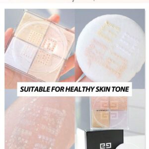 Givenchy GIVENCHY[Mini]PRISME LIBRE POUDRE LIBRE MATE ET LUMINEUX 4 En 1 Harmonie 2 4*1g / Pour Peaux Claires / La Poudre Libre Prisme Libre Présente Une Harmonie De Quatre Nuances Qui Matifie / La Poudre Libre Iconique Avec Correction Quadrichrome / Nouvelle Poudre De Finition Illuminante Ultra-Fine Avec Fini Lumineux 24H, Tenue 12H Et Contrôle De L'éclat Toute La Journée