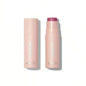 SHEGLAM Snatch 'N' Blush Stick-Plum Wine Cream Blush Waterproof Longue DuréE Haute Pigmentation Ne Se DéColore Pas Non Gras ÉClatant Longue DuréE Beauté Femme Maquillage FêTe De NoëL Blush Rare Remise De DiplôMe Anniversaire Vacances Haut ÉTé Automne Y2K ÉLéGant Mode Femmes Marque Maquillage CosméTique Beauté Visage FêTe Plage Voyage Camping Plein Air ÉCole Campus Excursion Festivals DéCoration Cadeau PréSent Rose Fille Cosplay Jeux Meilleur Couleur Charme Ambiance