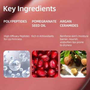 Laneige Sérum teinte pour lèvres gonflant, Glaçage de beauté coréenne, 12g, Hydratation nourrissante avec polypeptide, pour les soins et la couleur des lèvres, base de soin de la peau à 95%, brillance haute-intensité 12h, maquillage quotidien