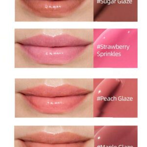 Laneige Sérum teinté pour les lèvres K-Beauty Glaze Craze, effet repulpant, 12 g, hydratation nourrissante à base de polypeptides, pour les soins et la couleur des lèvres, 95% de base de soins de la peau, brillance élevée pendant 12 h, maquillage quotidien