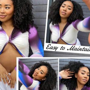3 pièces Extensions de cheveux Marley Crochet 8 pouces Bob Passion Twist Tresses au crochet Cheveux bouclés synthétiques Kinky pour femmes Halloween Noël 26g/Paquet