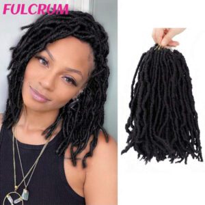 FULCRUM 8/12/18/24/30/36 pouces Extensions de cheveux Faux Locs Crochet, Tresses Crochet Faux Loc Boucles, Locs Souples Crochet Pouvant Être Portées Par Les Femmes et Les Filles