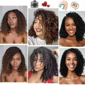Cheveux tressés au crochet Yanky 8/10/12/14 pouces 1/4/9 paquets Mini Yankee Twist Cheveux pré-bouclés au crochet Micro Yaki Twist Extensions de tresses au crochet pour femmes, T1B/30