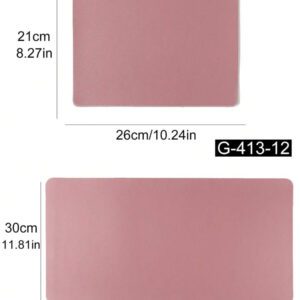 FULL BEAUTY Tapis de table pour le nail art en rose corail, résistant à l'eau et à la saleté, un repose-bras . Tapis pliant pour le nail art, un repose-main pour le manucure, un tapis de manucure, un tapis multifonctionnel pour la beauté, le tatouage et les soins dentaires, un outil de manucure résistant à l'eau.