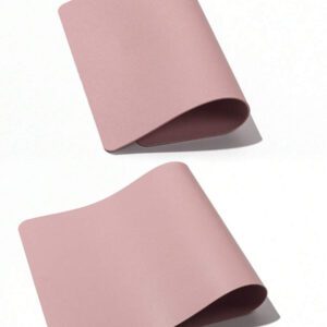 FULL BEAUTY Tapis de table pour le nail art en rose corail, résistant à l'eau et à la saleté, un repose-bras . Tapis pliant pour le nail art, un repose-main pour le manucure, un tapis de manucure, un tapis multifonctionnel pour la beauté, le tatouage et les soins dentaires, un outil de manucure résistant à l'eau.