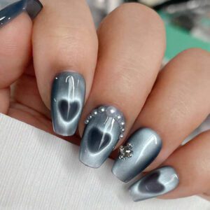 6 EN 1 Bâton magnétique multifonction puissant pour vernis gel effet œil de chat, outil de manucure, stylo magnétique, design d'art des ongles, effet paillettes, outils de manucure magiques, rentrée scolaire