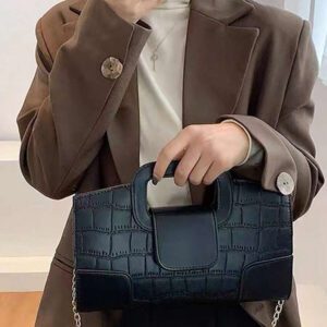 Sac pochette baguette design de niche minimaliste à la mode